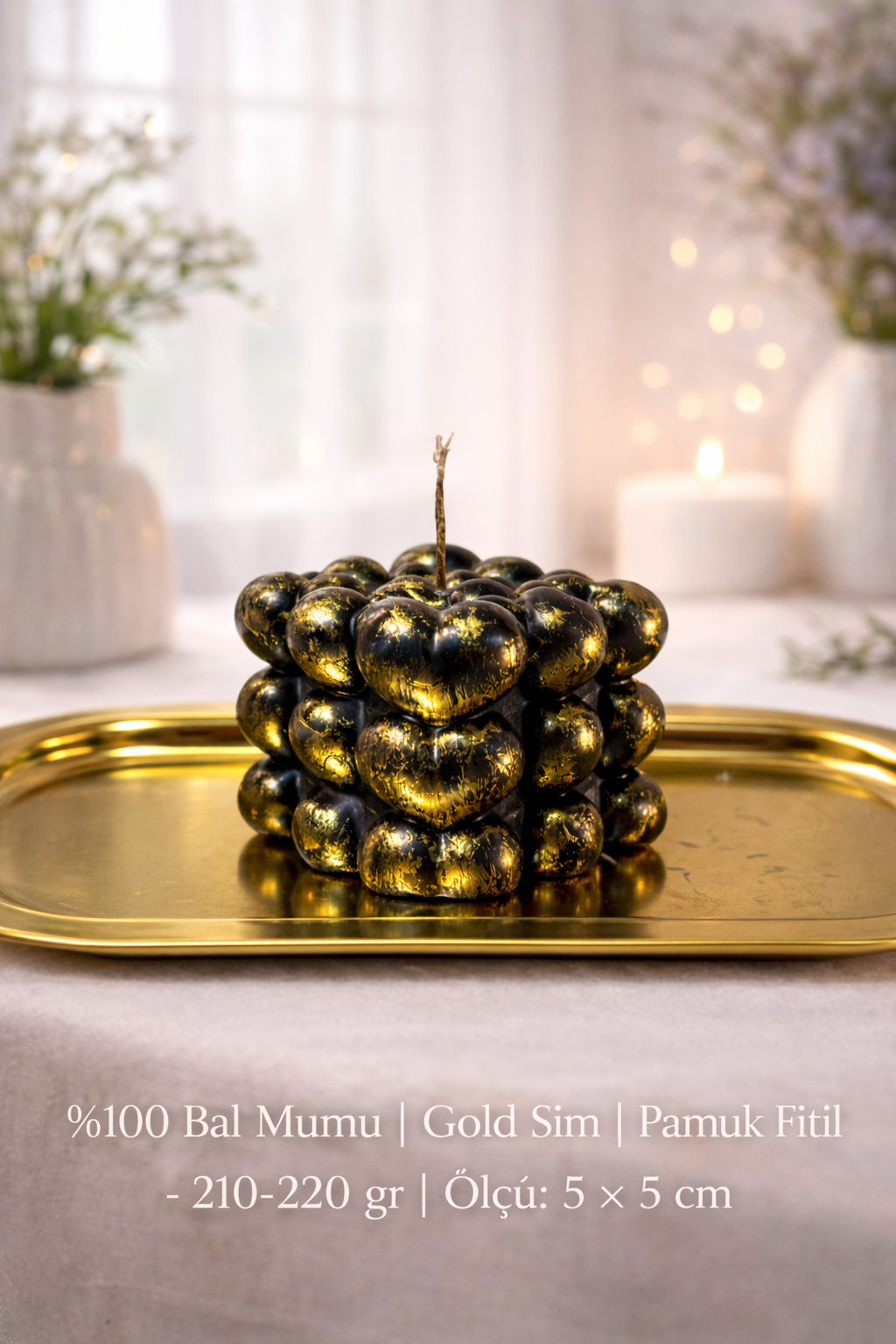 Kalpli bouble balmumu